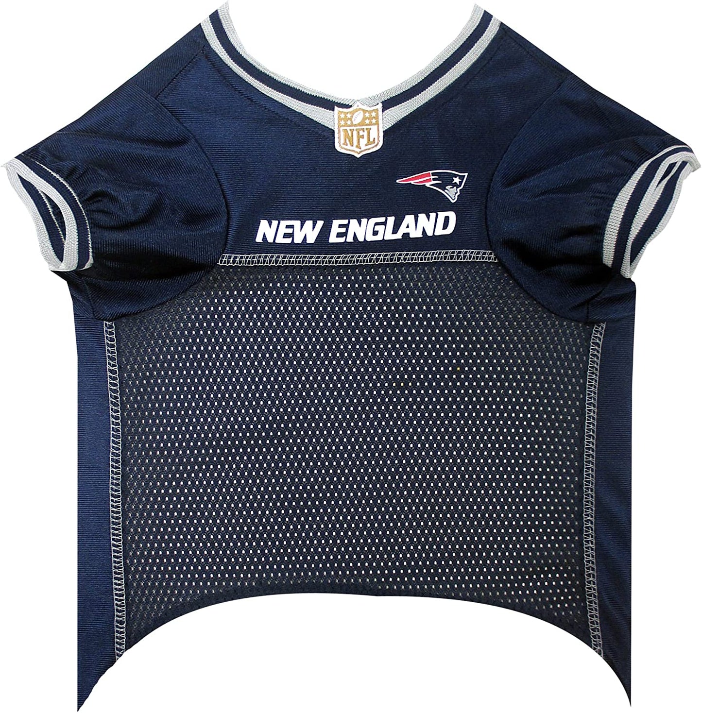NFL New England Patriots Officially Licensed Dog Jersey, XXX-Large