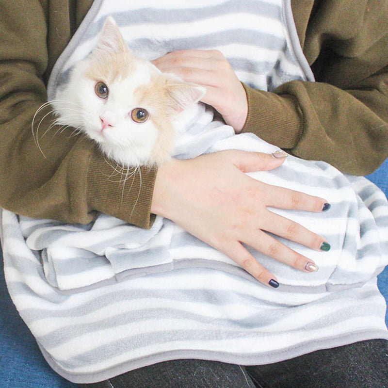 Women's Pet Apron for Cats and Small Dogs, Non-Stick and Anti-Grab Design