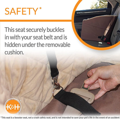 KH Manufacturing Small Tan Bucket Booster Pet Seat