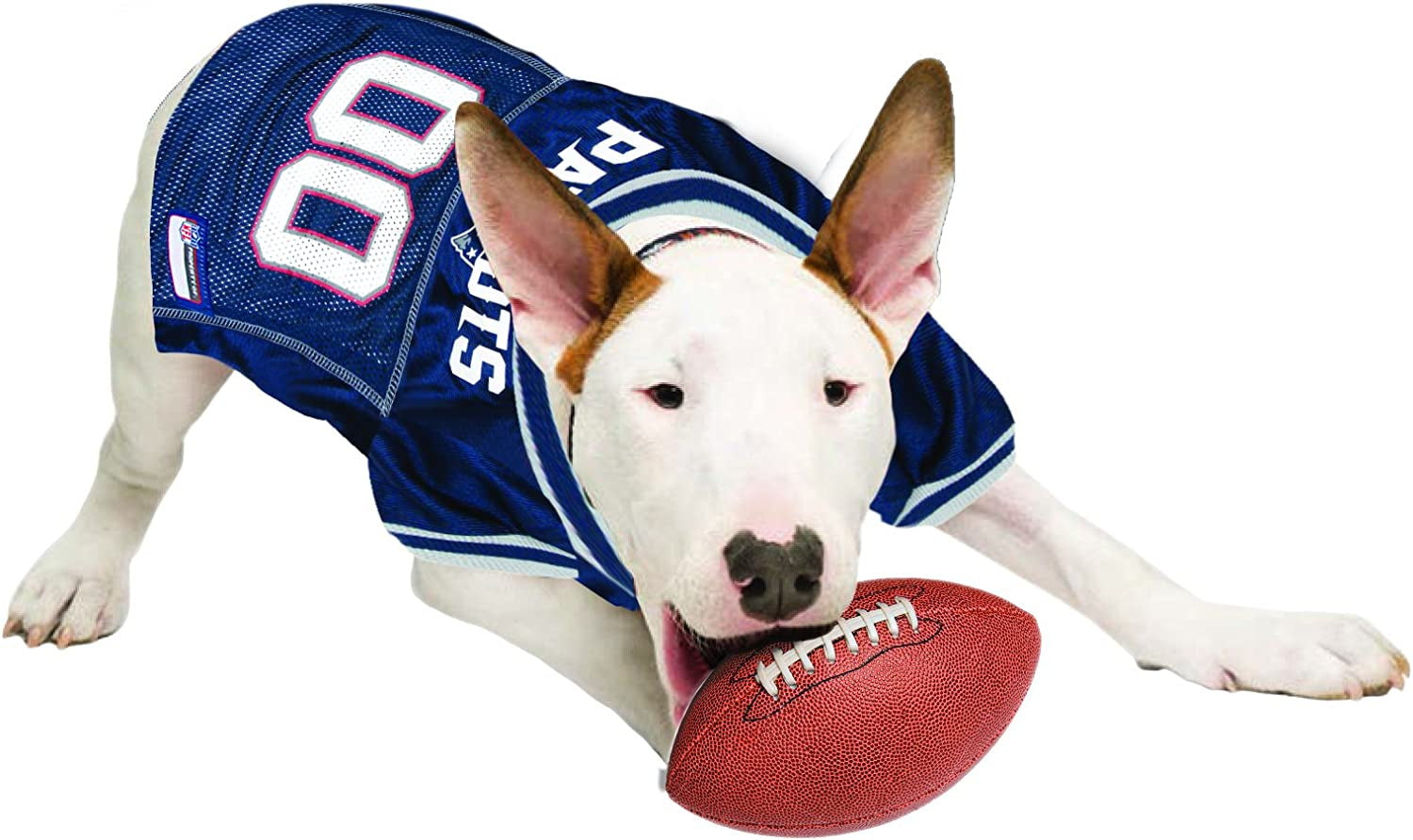 NFL New England Patriots Officially Licensed Dog Jersey, XXX-Large