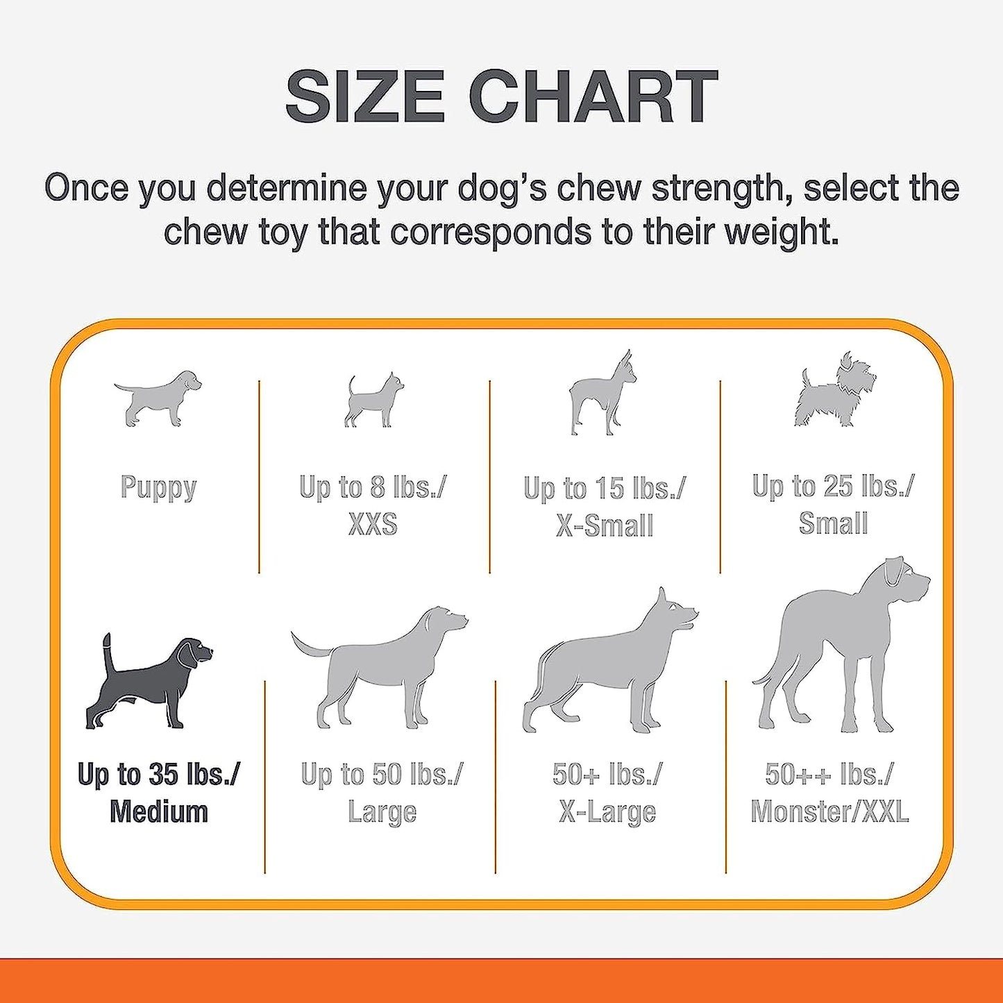 Medium Power Chew Dog Toy Bundle for Dogs Up to 30 lbs