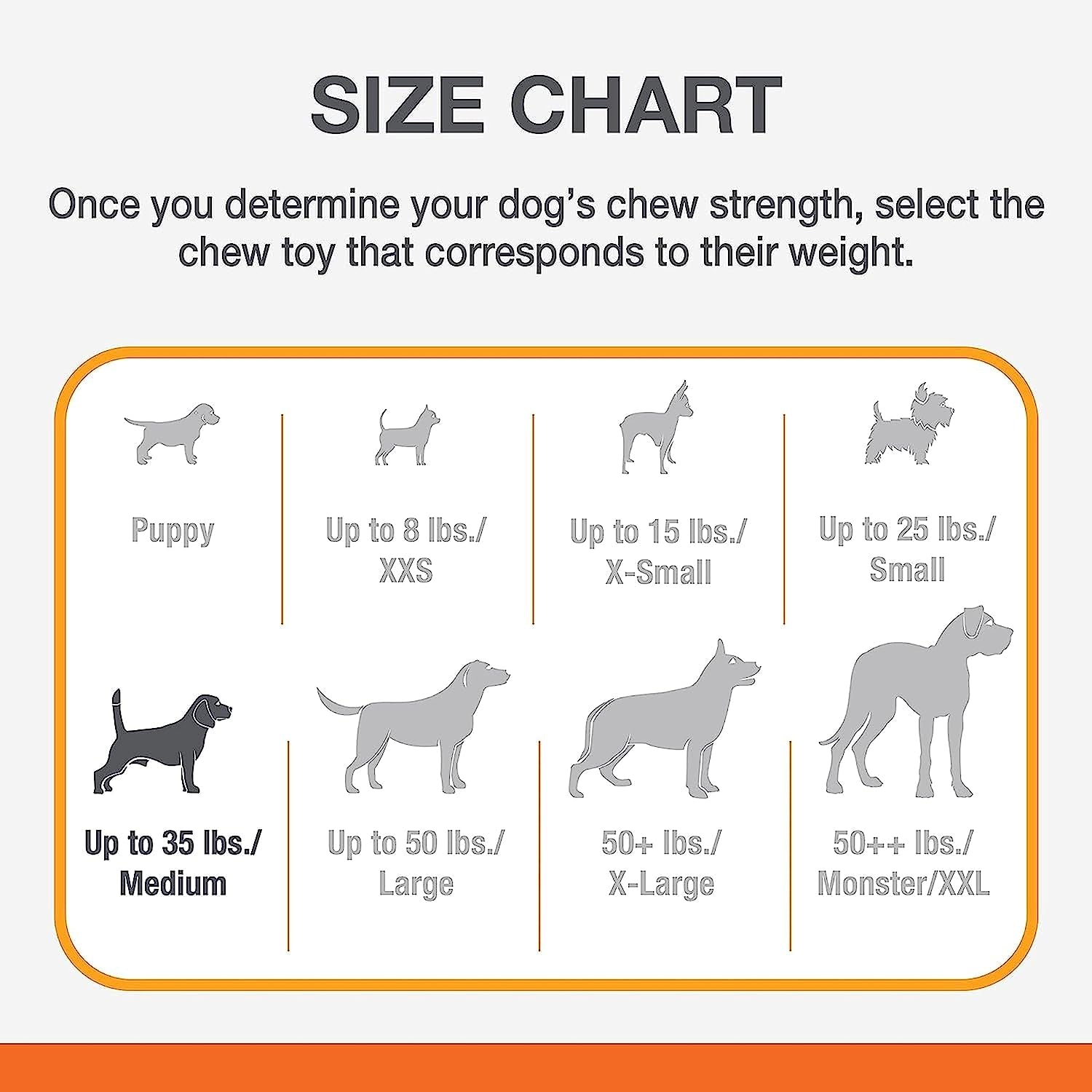 Medium Power Chew Dog Toy Bundle for Dogs Up to 30 lbs
